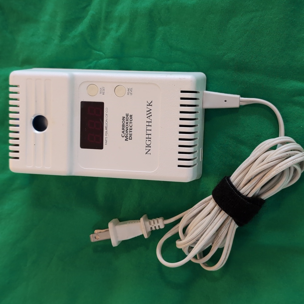 Kidde Nighthawk Carbon Monoxide Detector Model 900-0014-04 Wall Plug-In